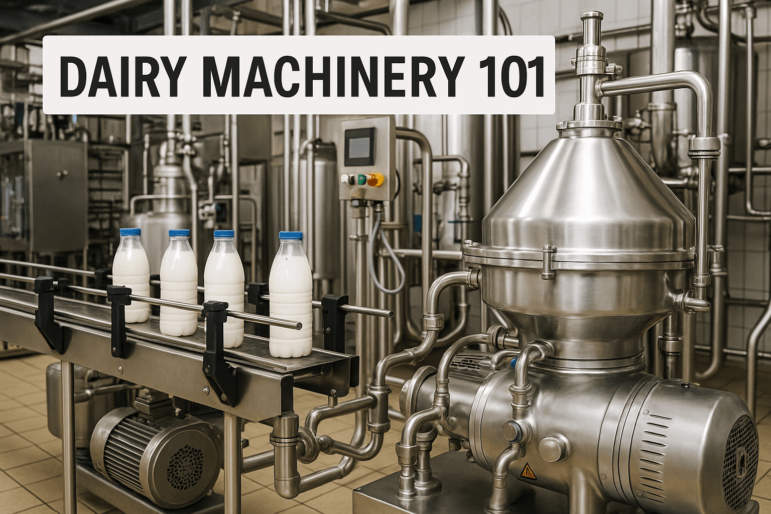 Dairy Machinery 101: Everything You Need to Know