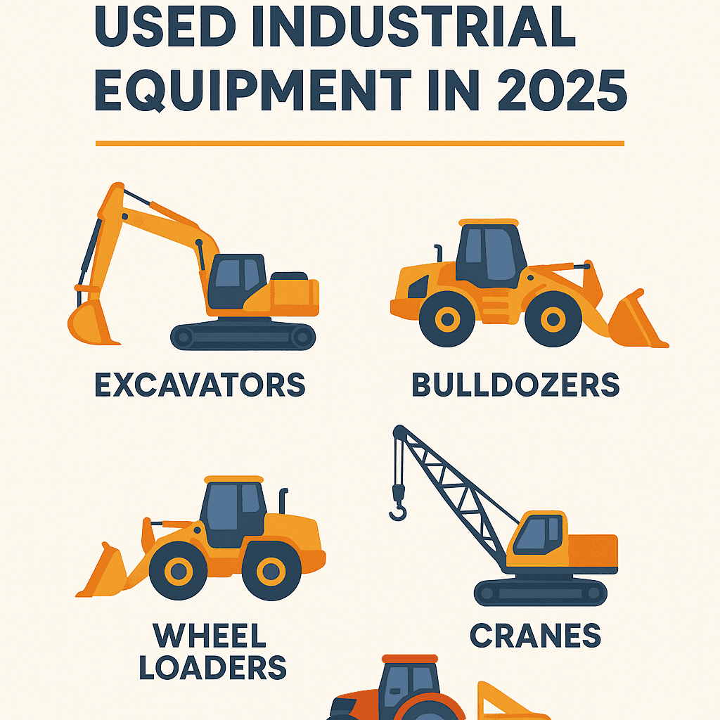 The Most In-Demand Used Industrial Equipment in 2025